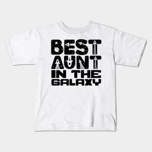 Best Aunt In The Galaxy Kids T-Shirt